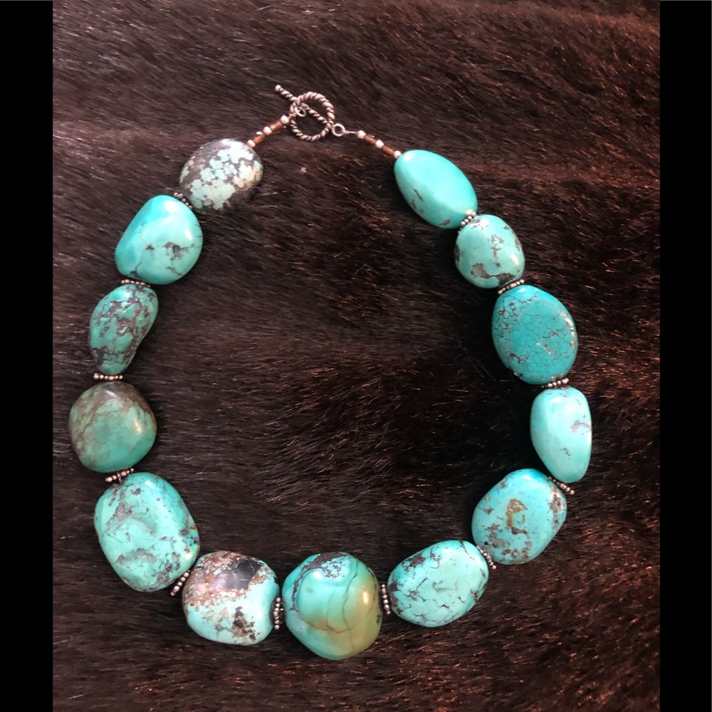 Turquoise necklace - Picture 2 of 2
